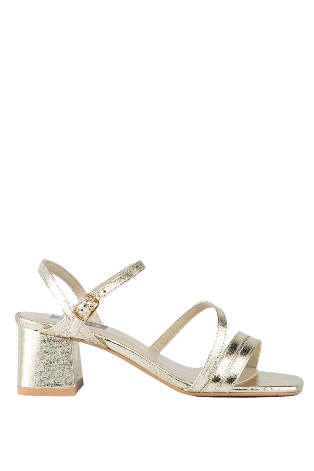 Stato Kadın Topuklu Sandalet Gold