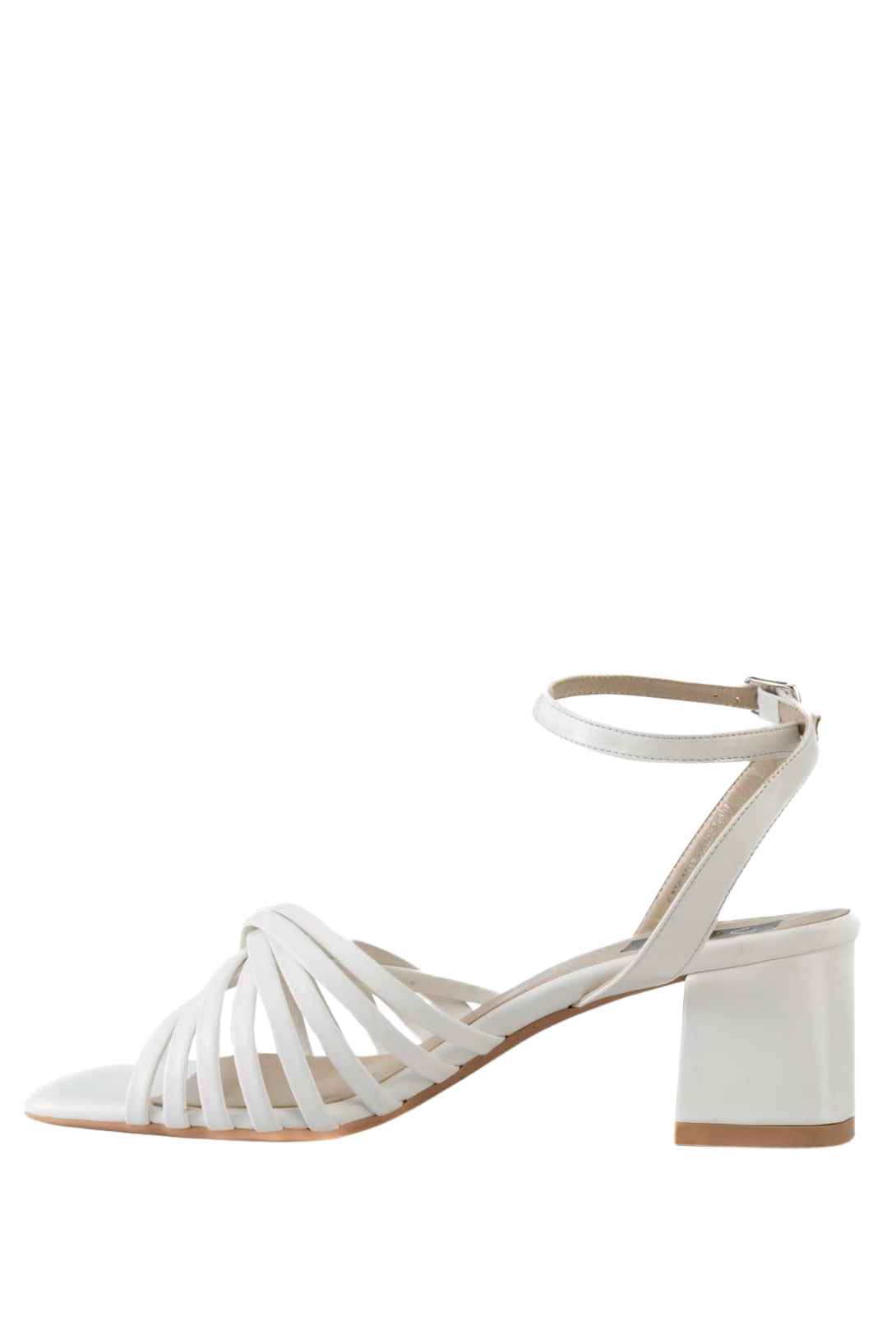 Stato Kadın Topuklu Sandalet Kırık Beyaz
