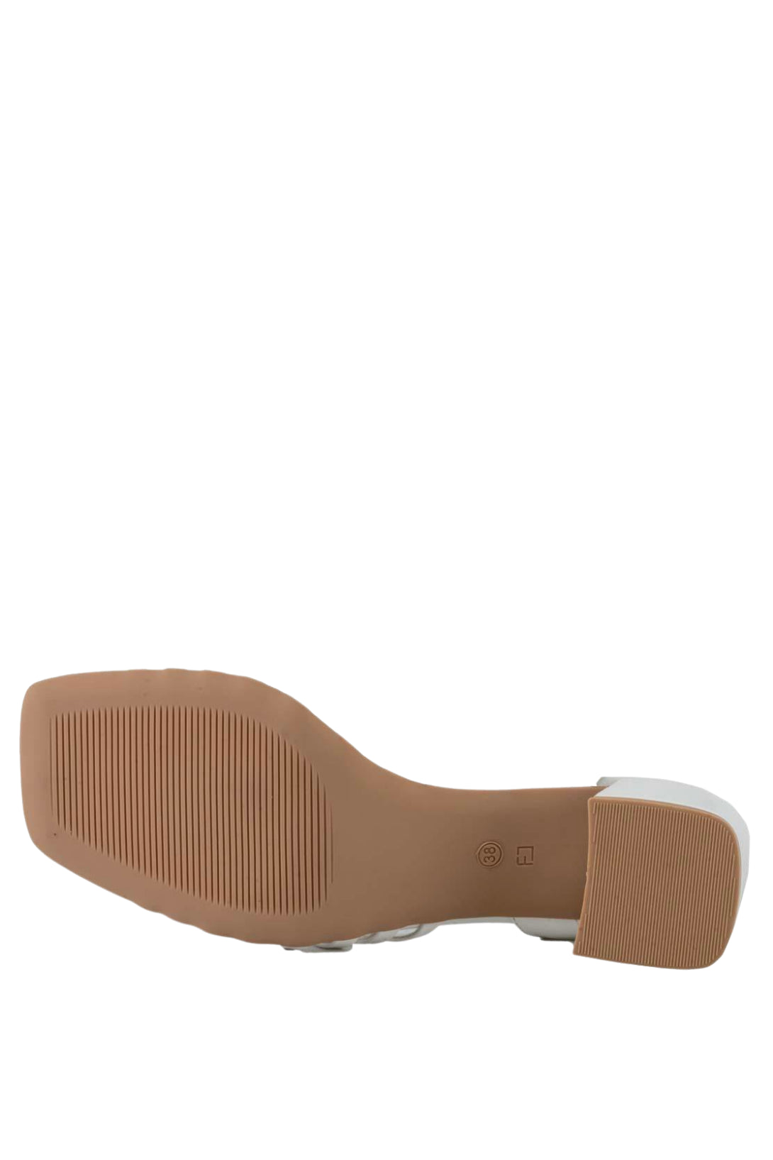 Stato Kadın Topuklu Sandalet Kırık Beyaz