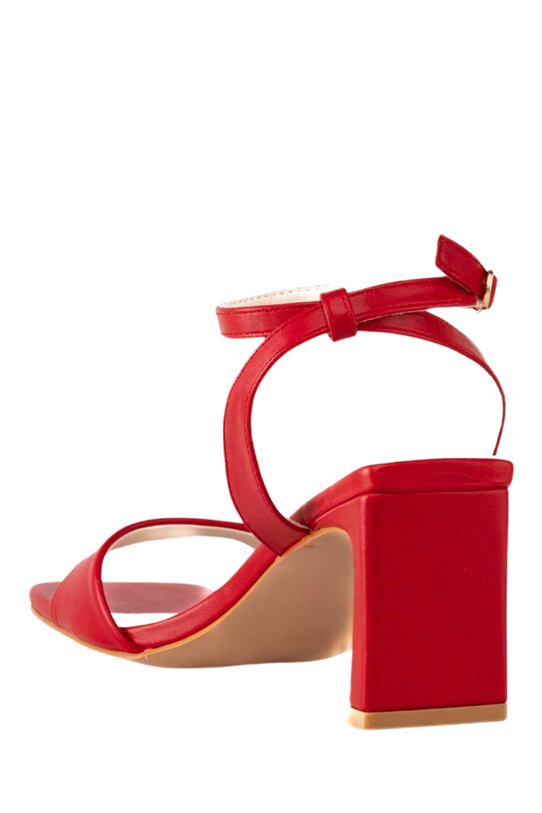 Stato Kadın Topuklu Sandalet Kırmızı