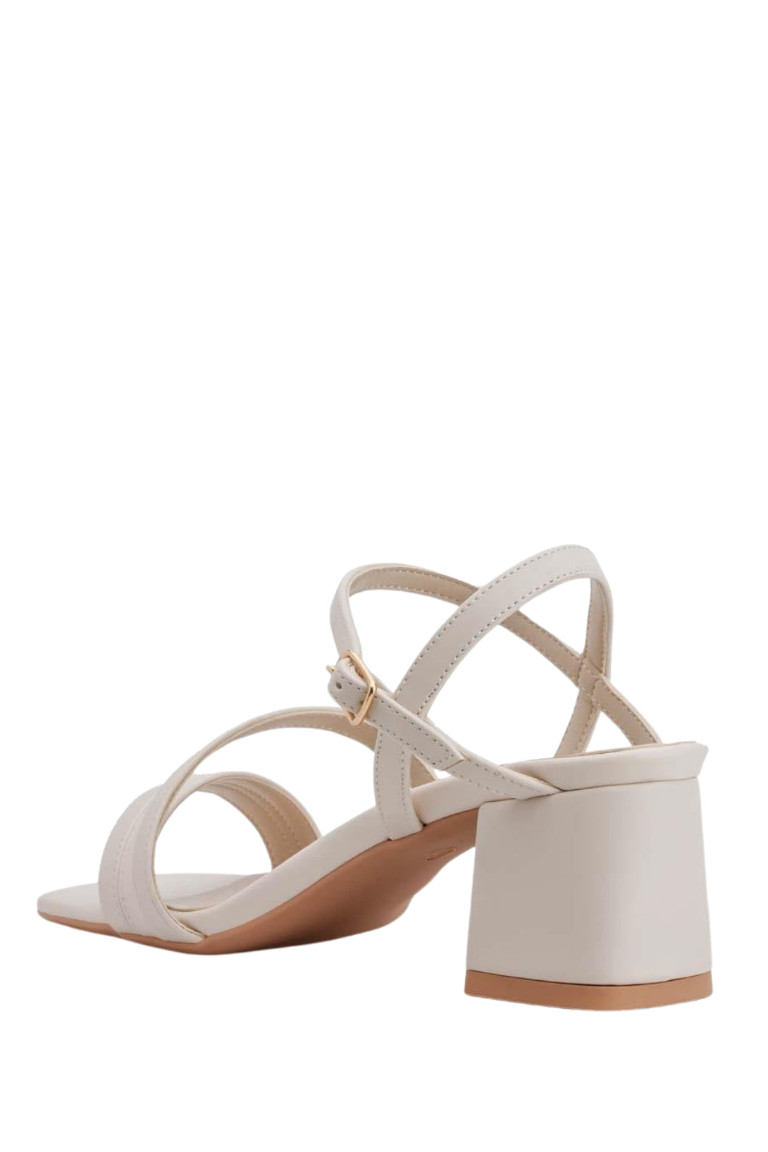Stato Kadın Yazlık Topuklu Ayakkabı Beyaz