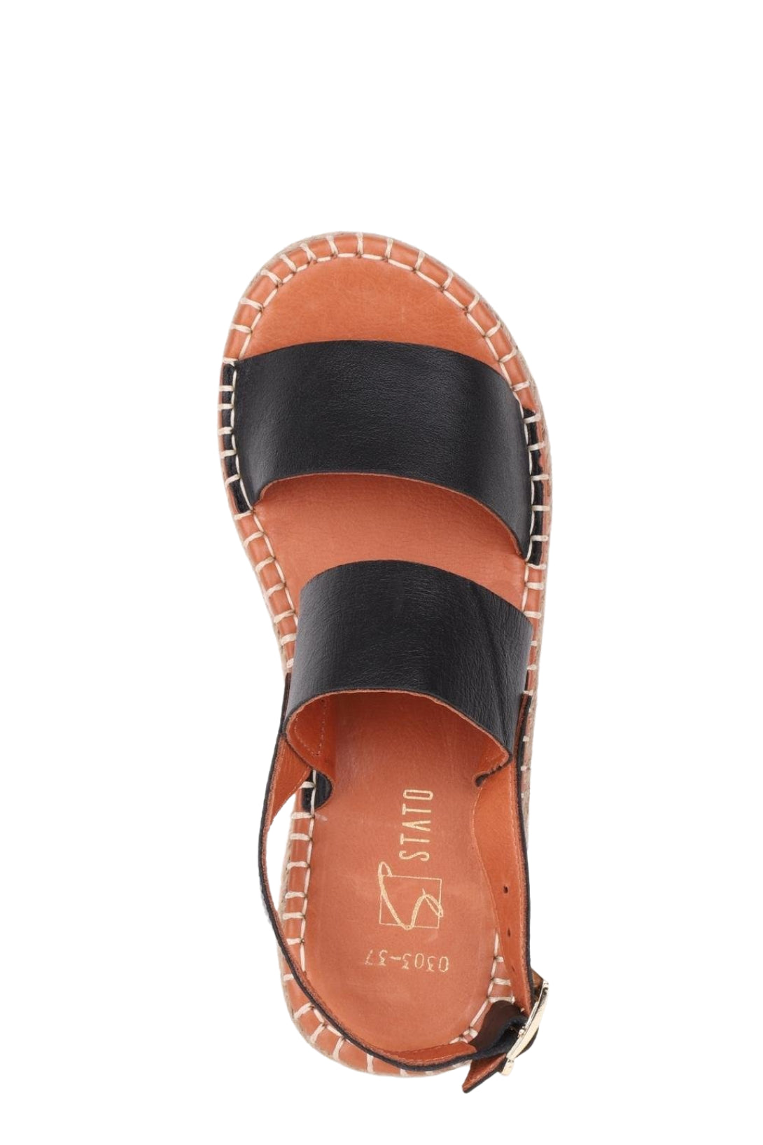Stato Kalın Taban Kadın Sandalet Siyah