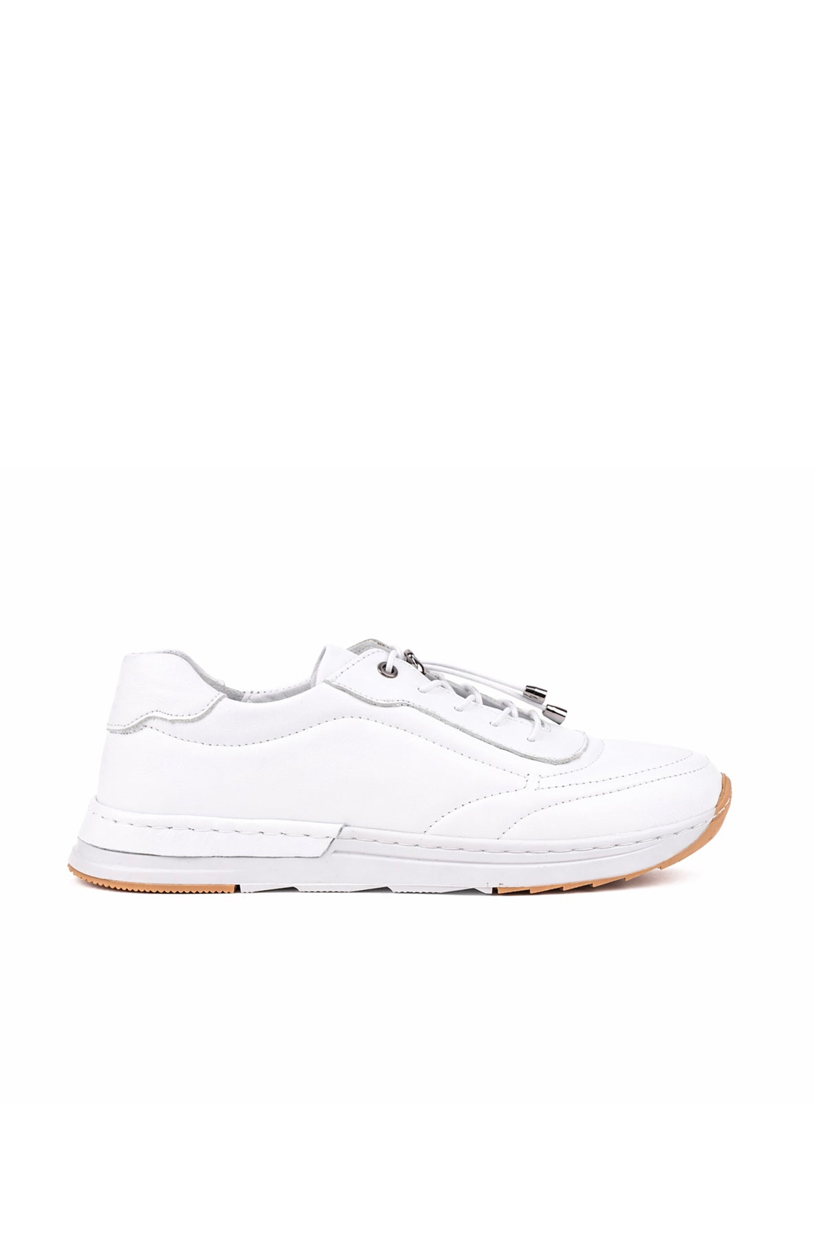 Beyaz kadın sneaker STATO Wex yakın çekim