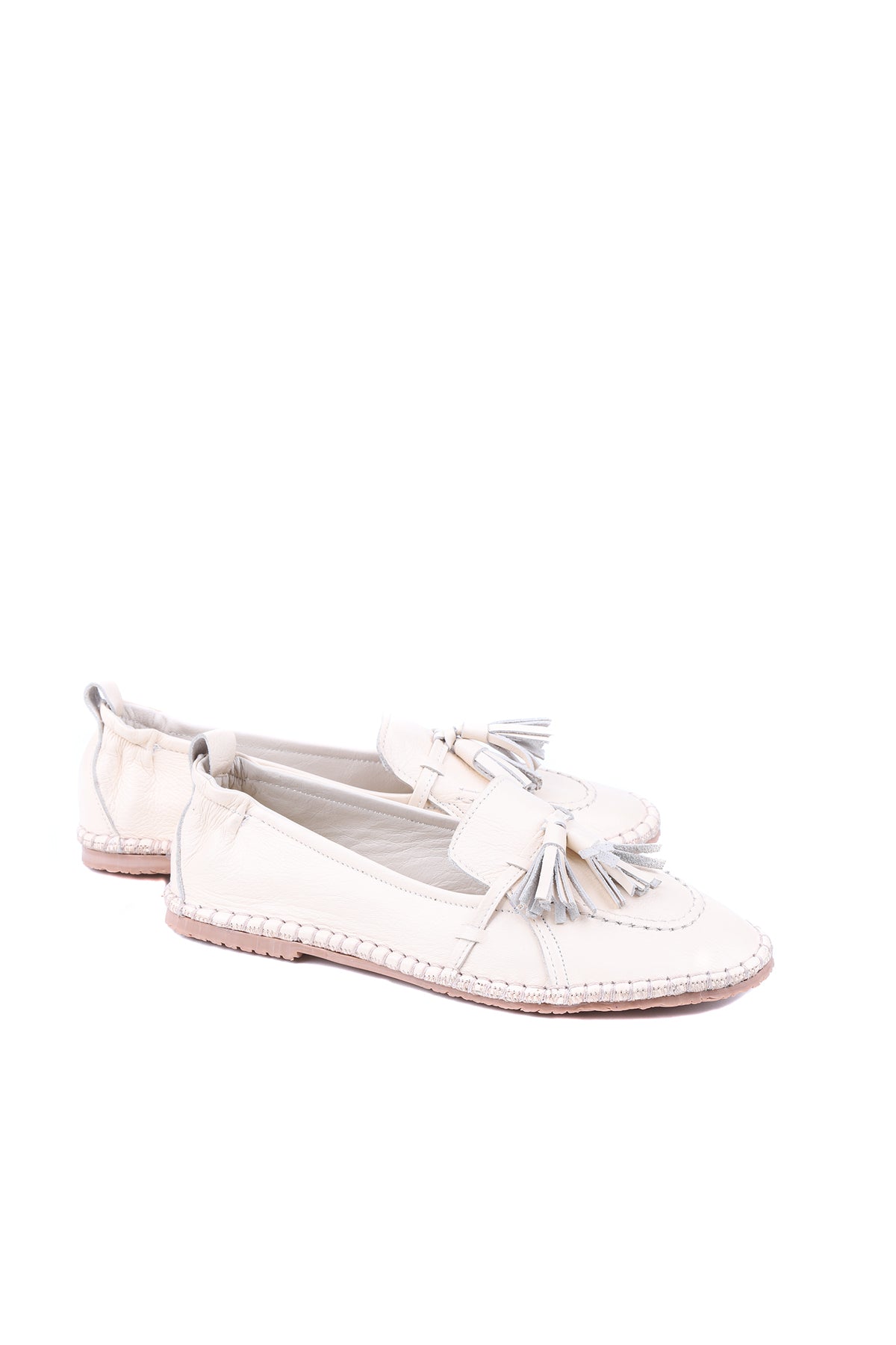 Bej kadın loafer – STATO Zurich