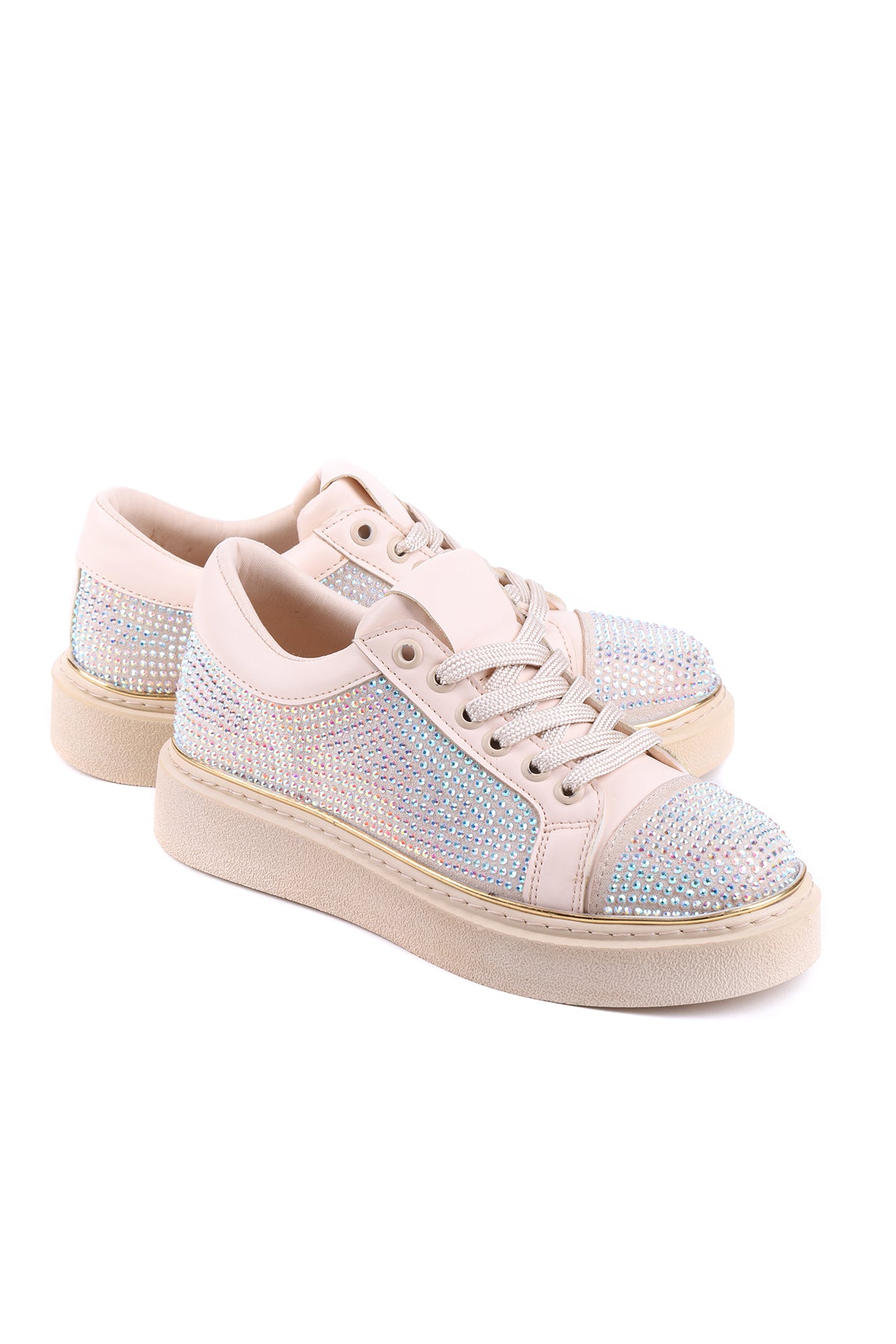 Stato Cannes Işıltı Taş Detaylı Günlük Sneaker