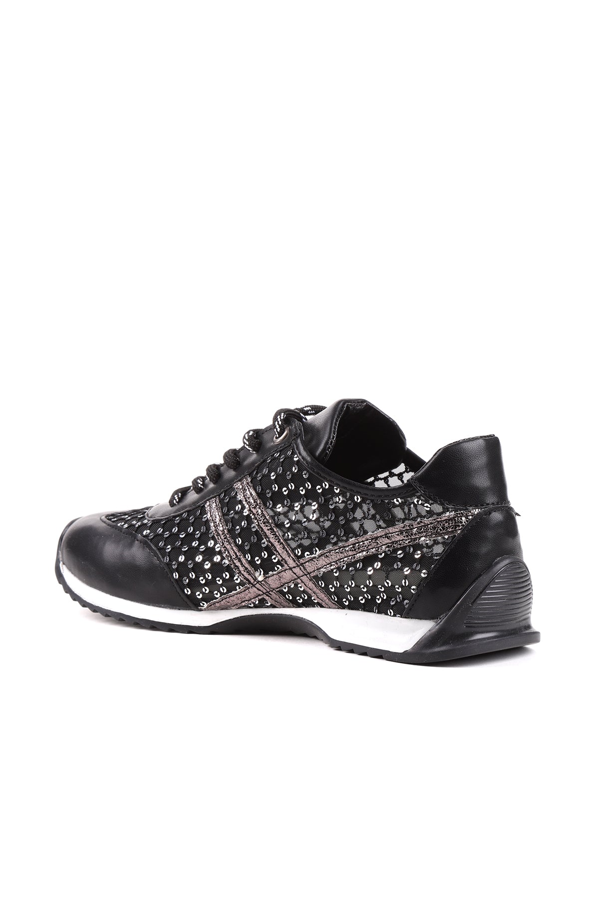 Stato Olivia File Detaylı Nefes Alan Hafif Günlük Kadın Sneaker Ayakkabı