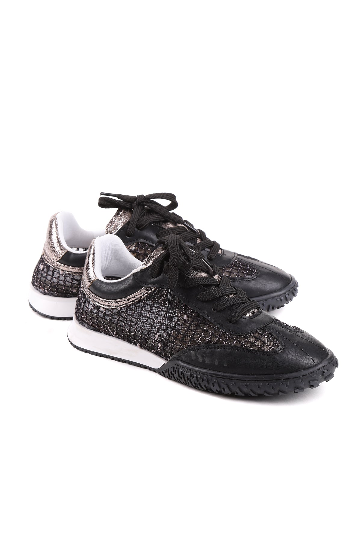 Stato Torino Nefes Alan File Detaylı Hafif Rahat Günlük Kadın Sneaker Ayakkabı