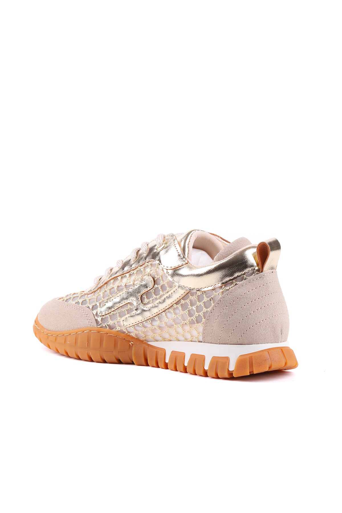 Stato Scarlet Nefes Alan File Detaylı Hafif Günlük Kadın Sneaker Ayakkabı