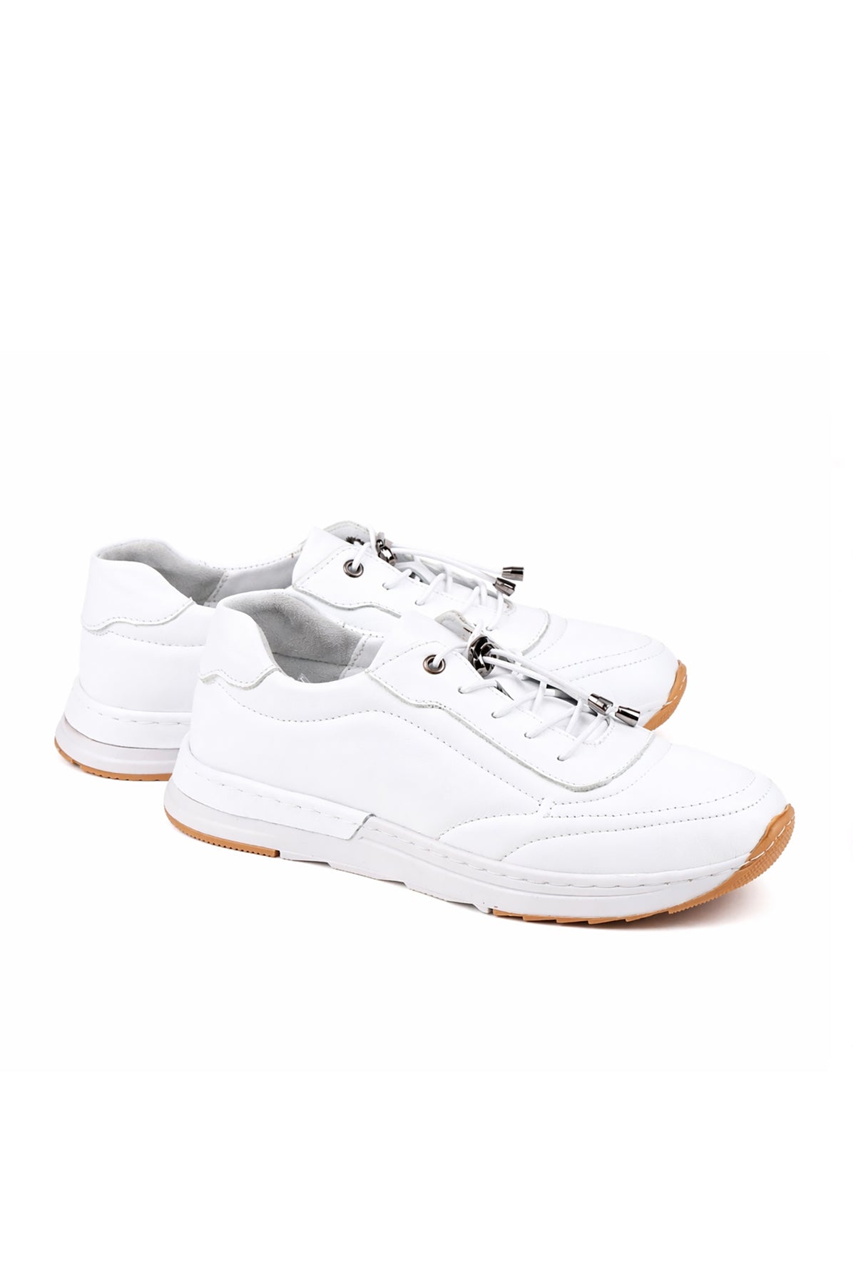 Beyaz cilt kadın sneaker – STATO Wex