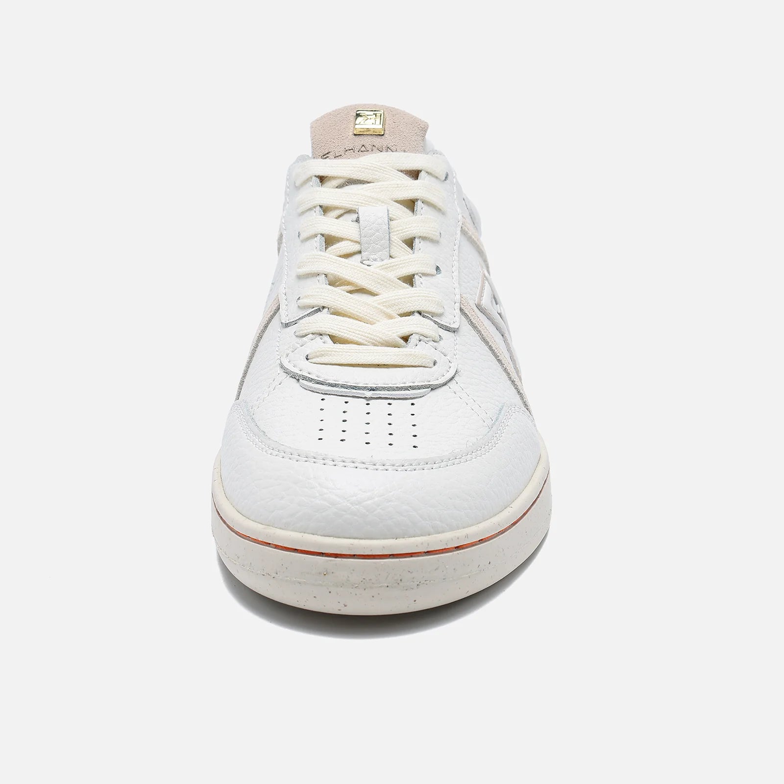 Elhann LS929 White Cream (Beyaz Krem Detaylı) Kadın Sneaker