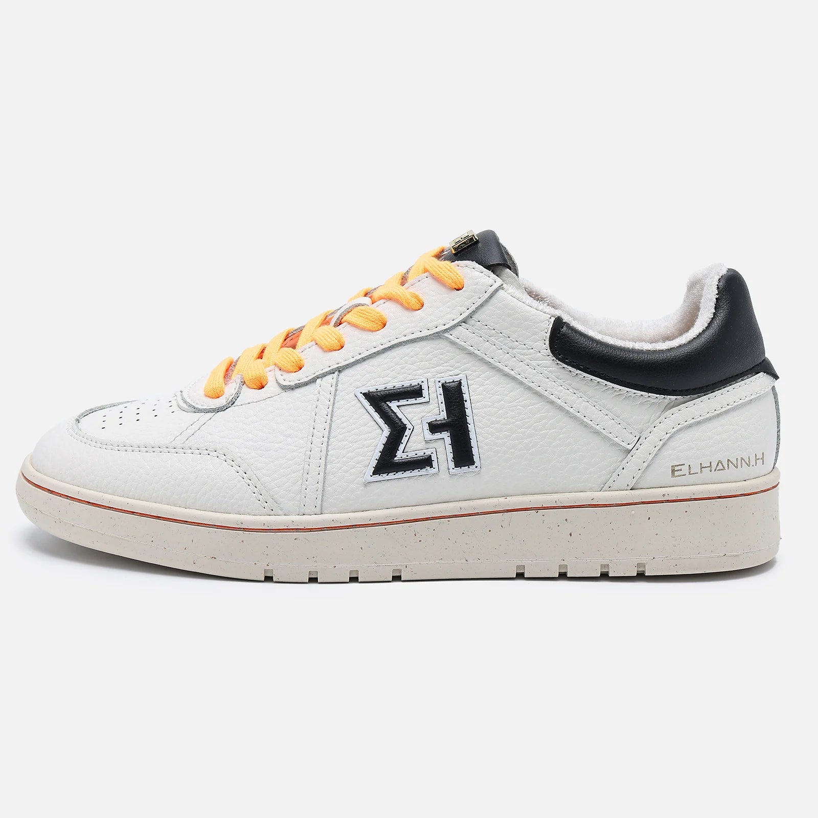 Elhann LS929 Web Neon (Beyaz Turuncu Detaylı) Unisex Sneaker