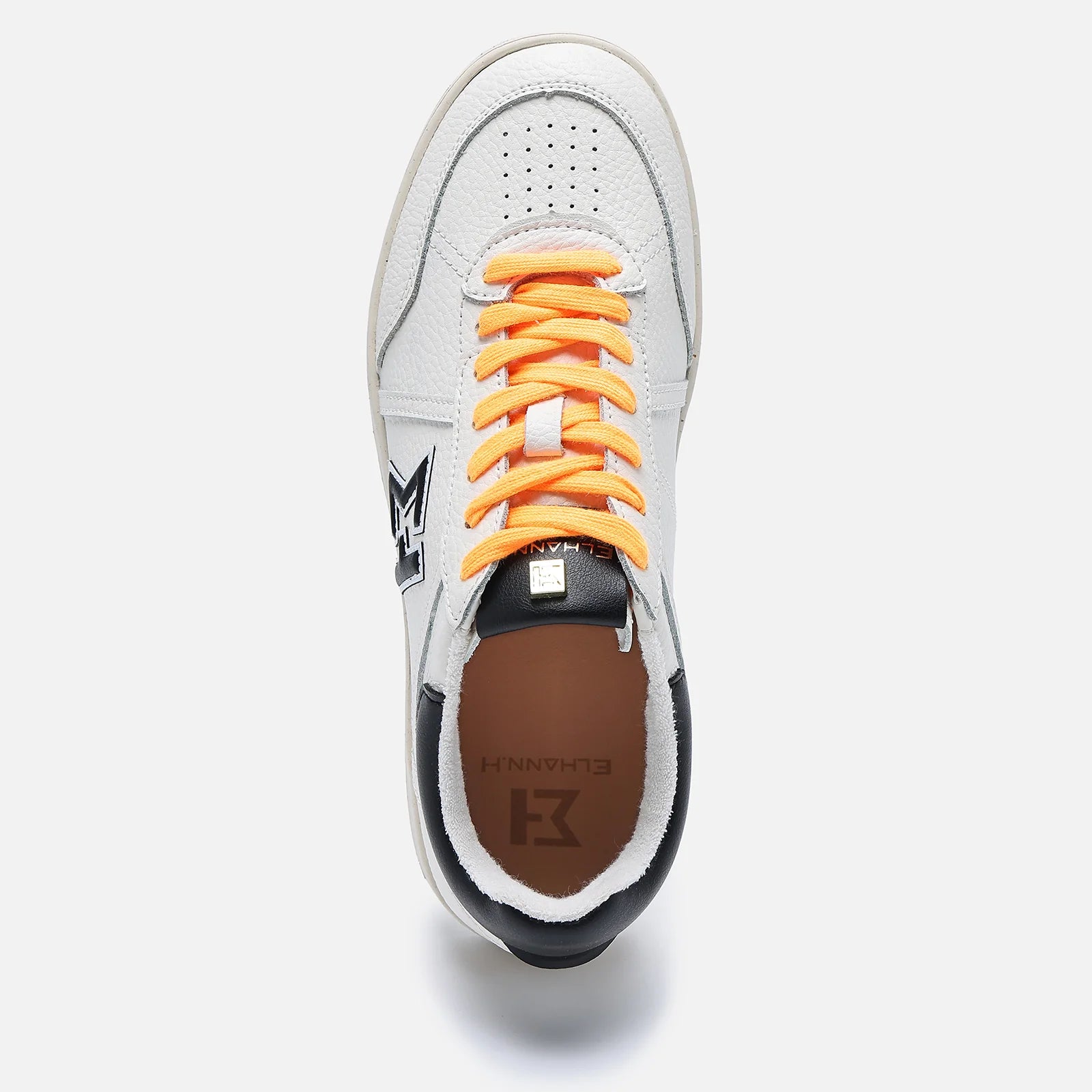 Elhann LS929 Web Neon (Beyaz Turuncu Detaylı) Unisex Sneaker