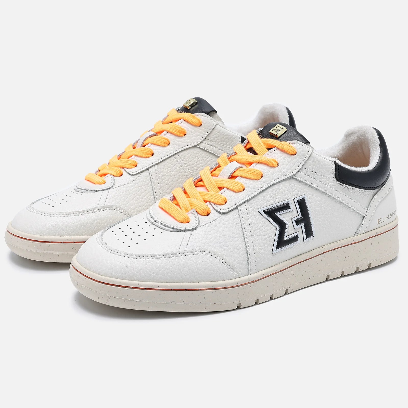 Elhann LS929 Web Neon (Beyaz Turuncu Detaylı) Unisex Sneaker