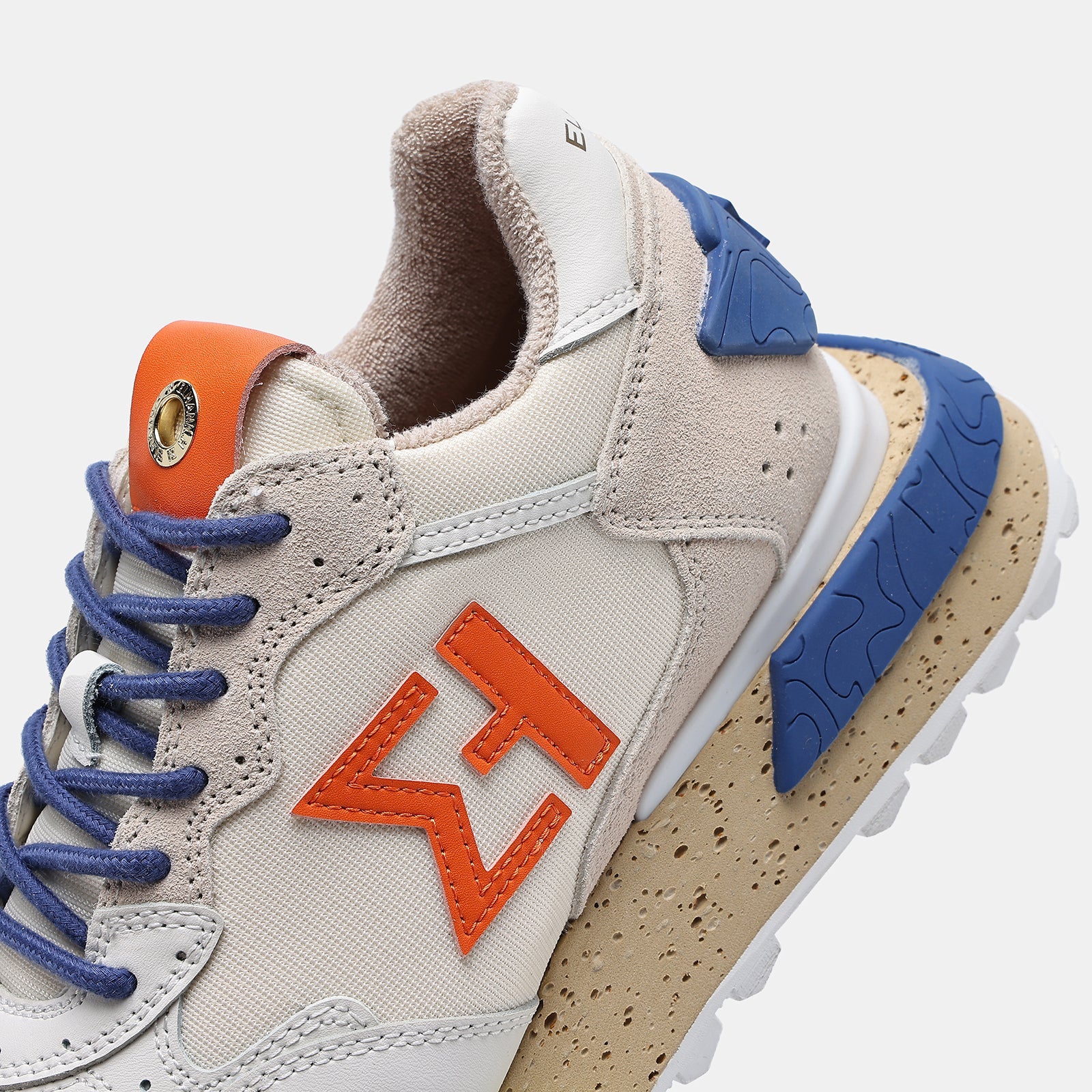 Elhann NSJ358 Multi White (Beyaz Çok Renkli) Erkek Sneaker