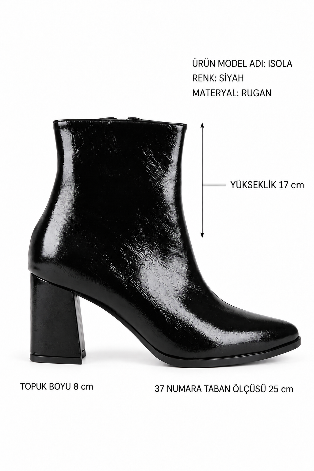 STATO Isola Topuklu Kadın Uzun Çizme
