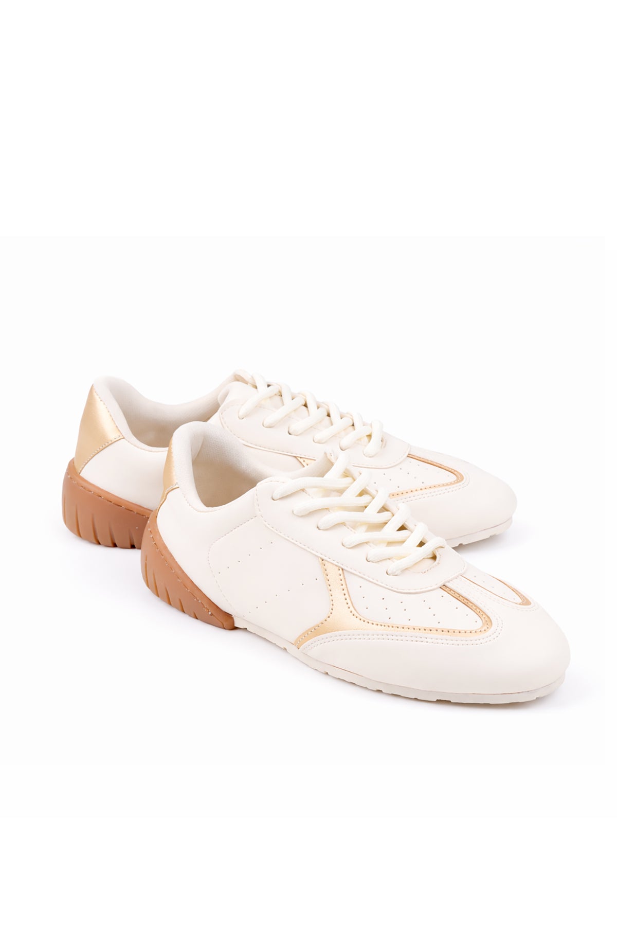 Stato Noir Vegan Deri Kadın Sneaker Günlük Rahat Spor Ayakkabı