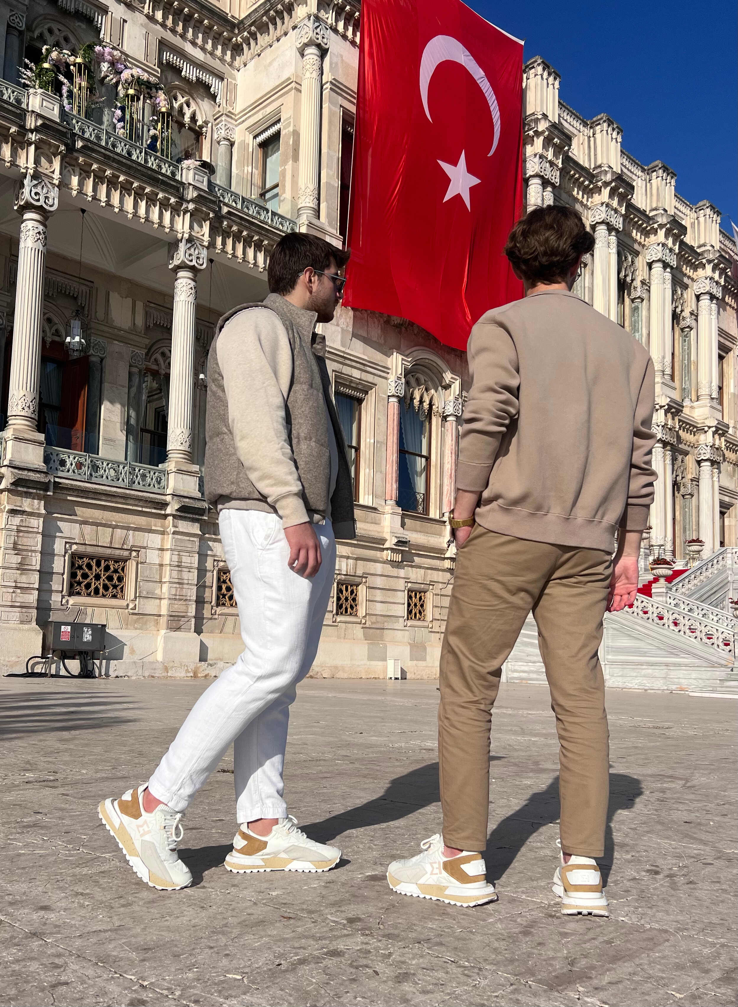 Elhann NSJ600 White Grey (Beyaz Gri) Erkek Sneaker