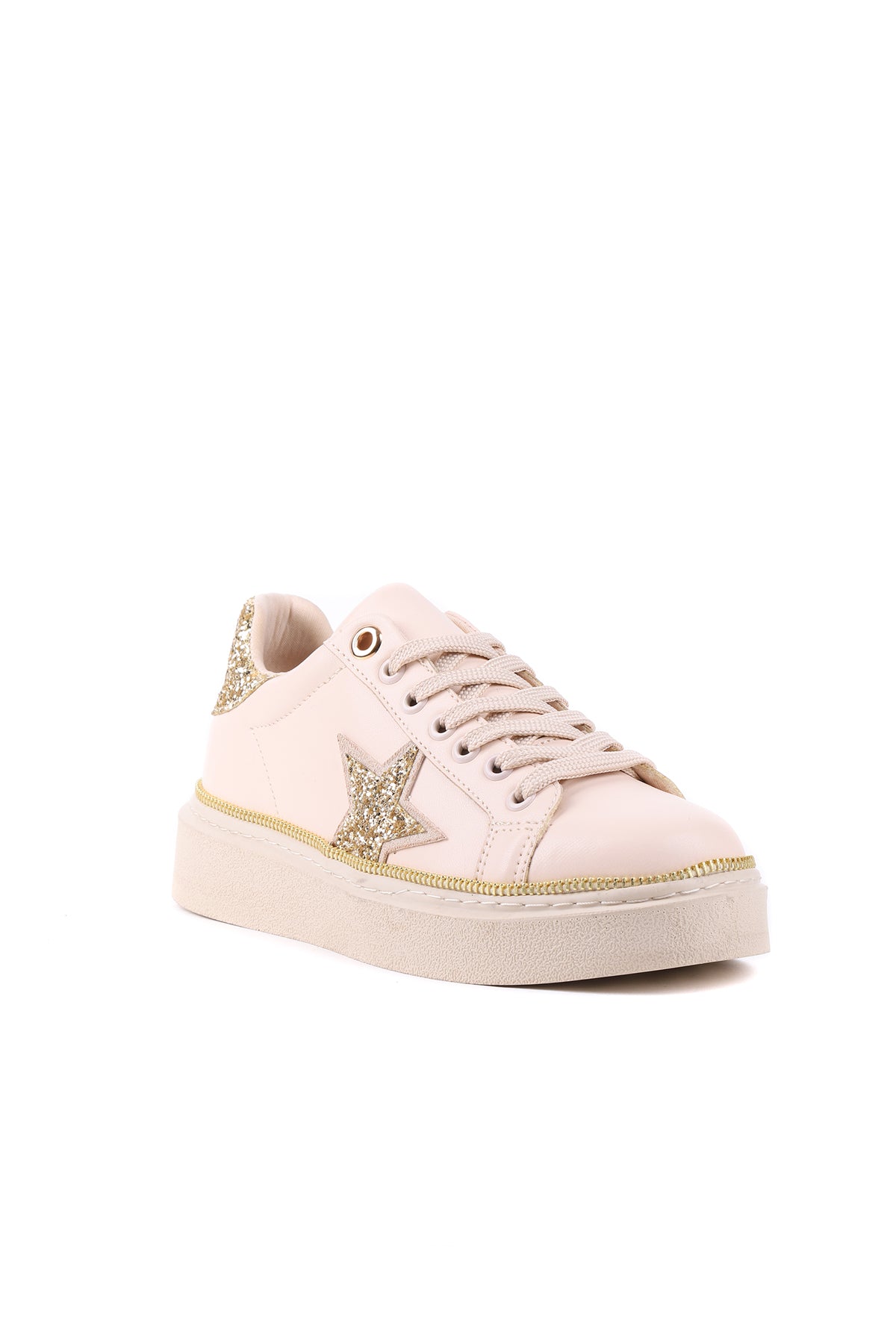 Nexo bej kadın sneaker detay görünüm