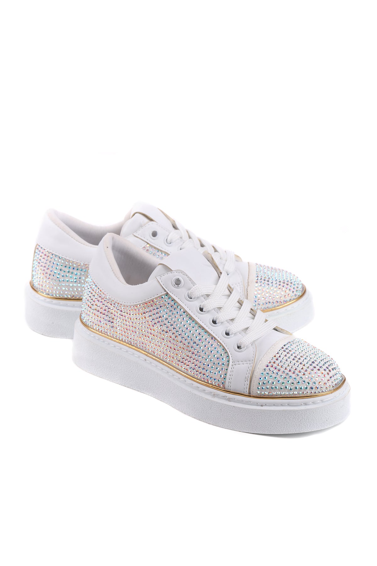 Stato Cannes Işıltı Taş Detaylı Günlük Sneaker