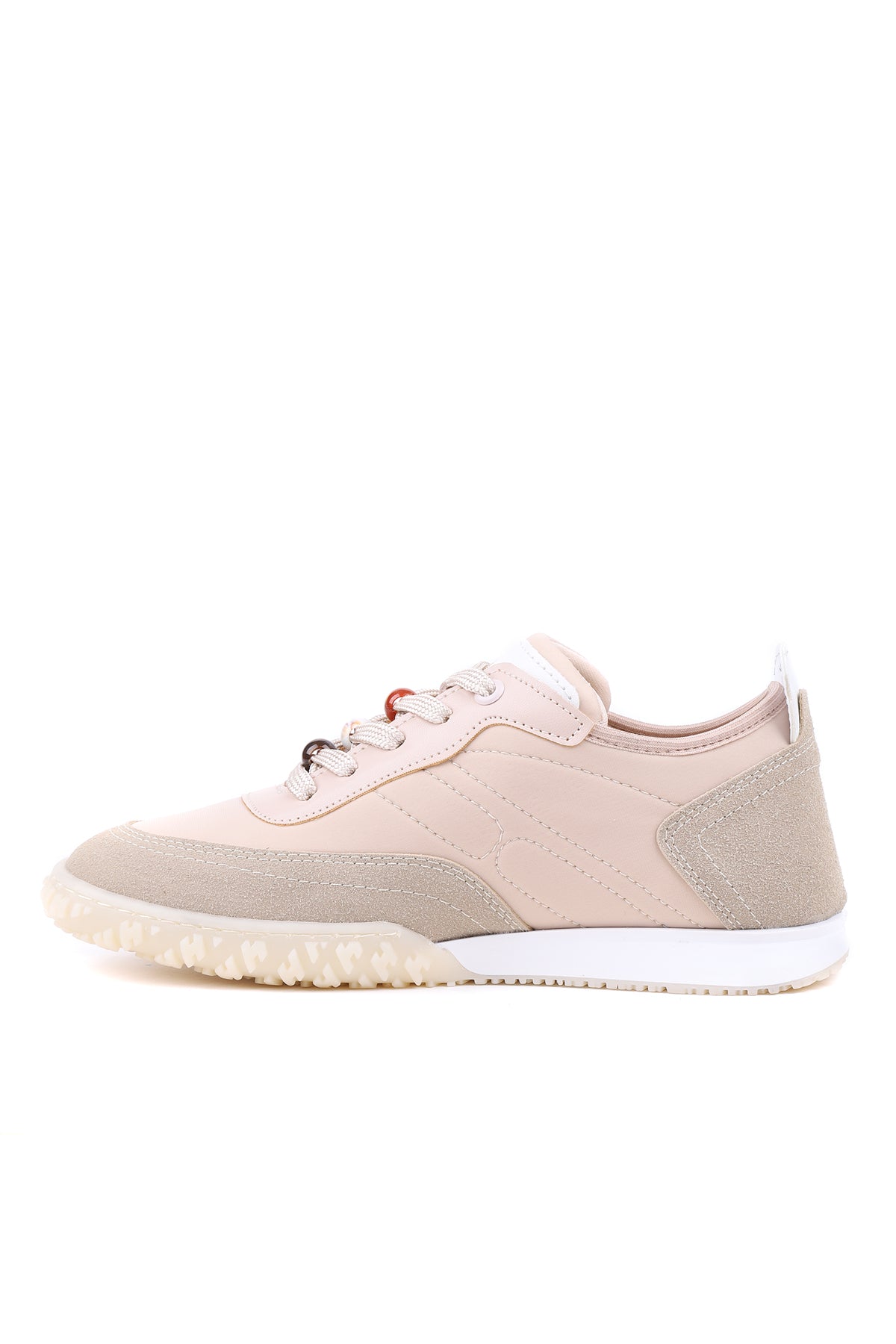 Bej kadın sneaker STATO Norex yakın çekim