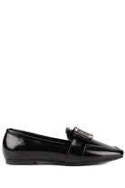 Siyah rugan kadın loafer – STATO Varnel