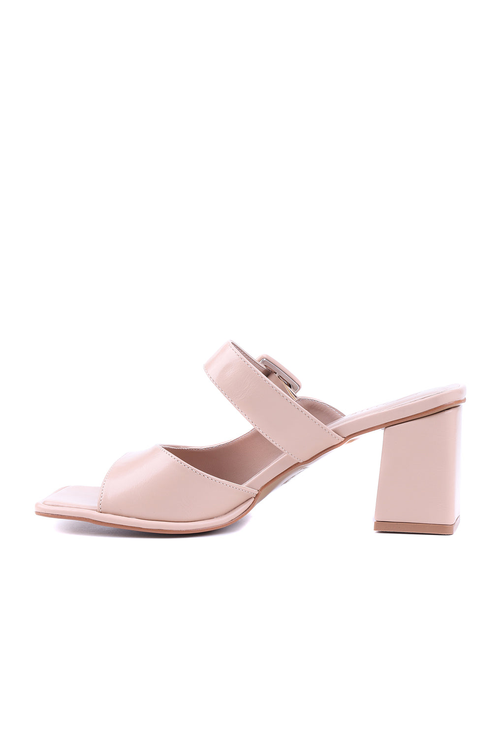Stato Magna Tokalı Klasik Şık Kadın Topuklu Terlik