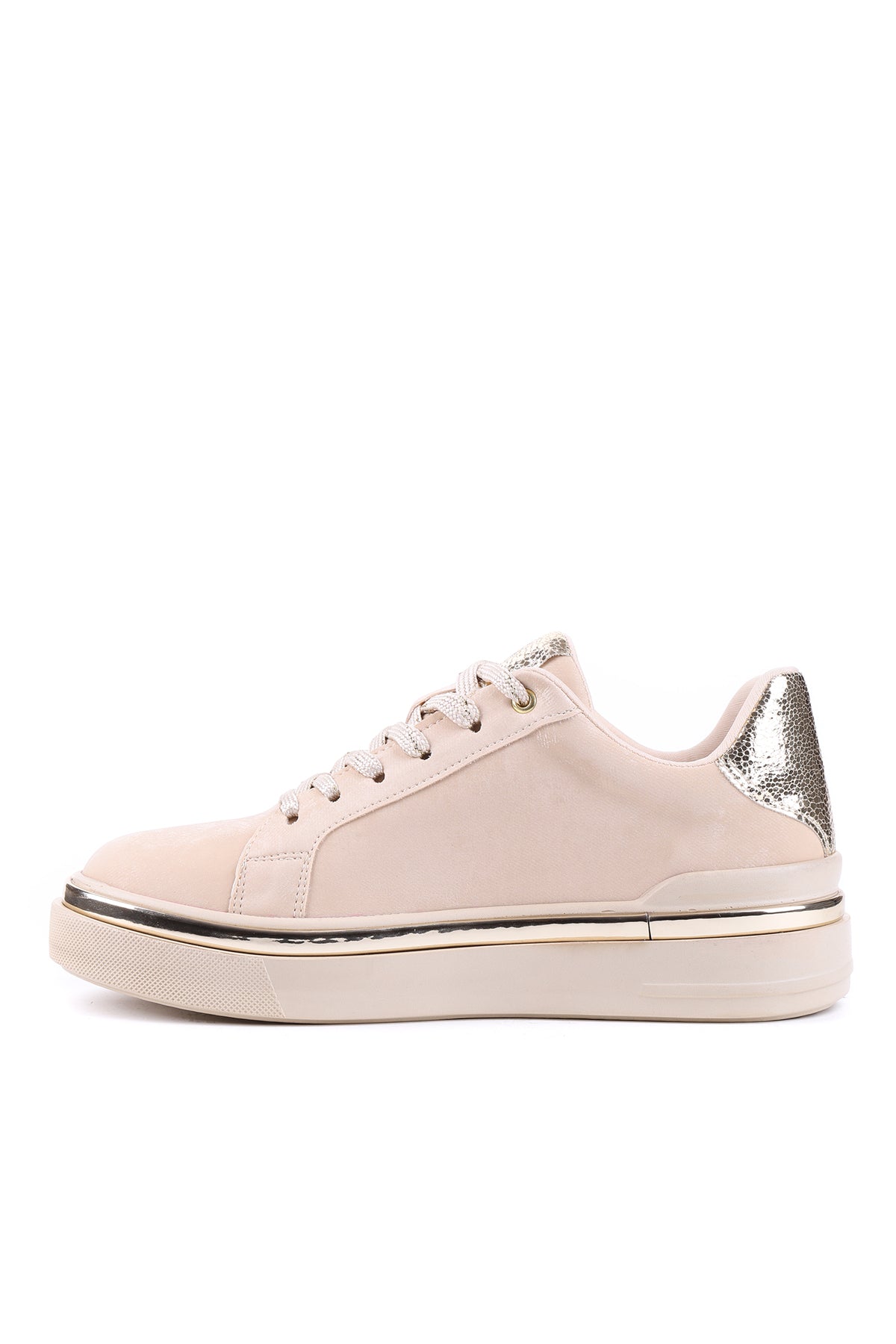 Bej kadın sneaker STATO Sorel yakın çekim
