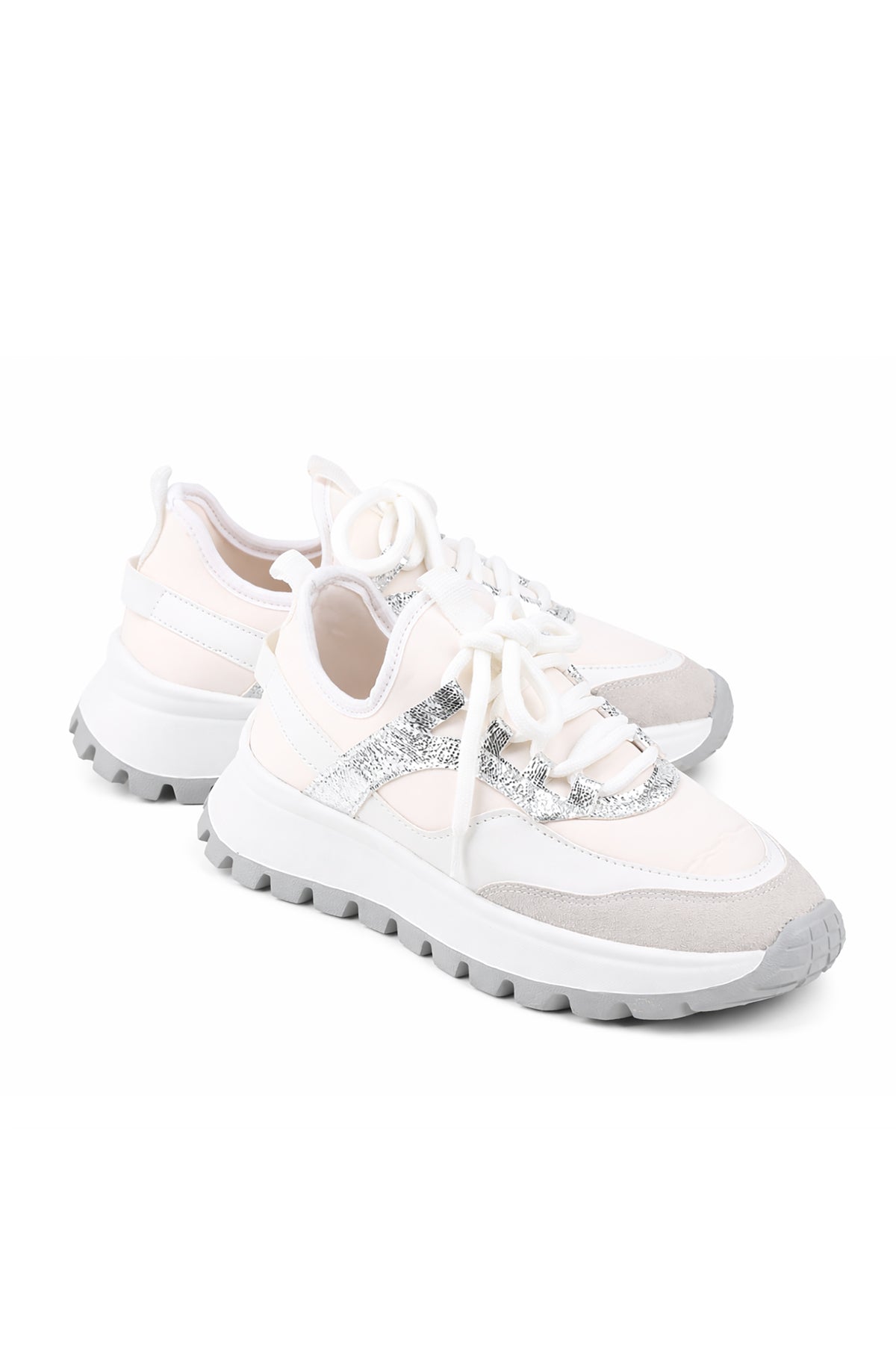 Beyaz kadın sneaker – STATO Aura