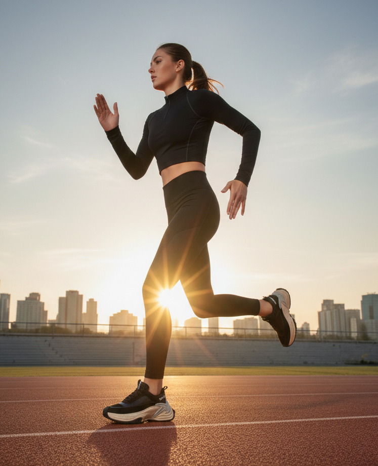 Kadın Comfort Spor Ayakkabı Siyah