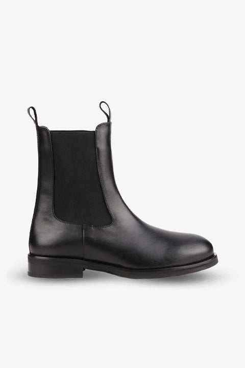 Stato - Siyah Hakiki Deri Kadın Bot