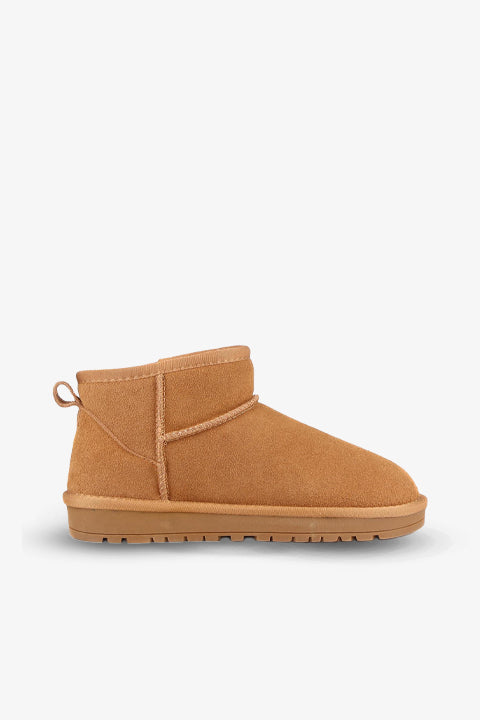 Stato - Taba Hakiki Süet Deri Kadın Bot 25Y-1019