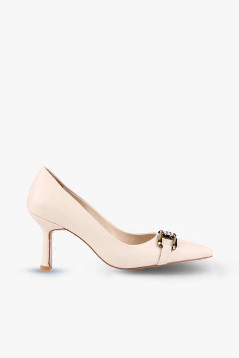 Stato - Ten Rengi Kadın Topuklu Ayakkabı