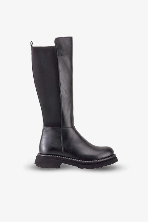 Stato Kadın Rugan Çizme Bot Siyah