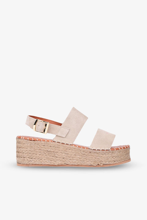 Stato Kalın Taban Kadın Sandalet Vizon